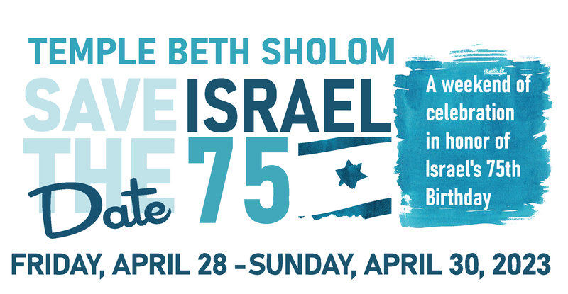 		                                		                                    <a href="https://www.tbsonline.org/israel75"
		                                    	target="_blank">
		                                		                                <span class="slider_title">
		                                    Israel 75 Weekend - April 28-30		                                </span>
		                                		                                </a>
		                                		                                
		                                		                            	                            	
		                            <span class="slider_description">A weekend of celebration in honor of Israel's 75th Birthday with special guests Joel Chasnoff and Benji Lovitt</span>
		                            		                            		                            <a href="https://www.tbsonline.org/israel75" class="slider_link"
		                            	target="_blank">
		                            	Learn more		                            </a>
		                            		                            