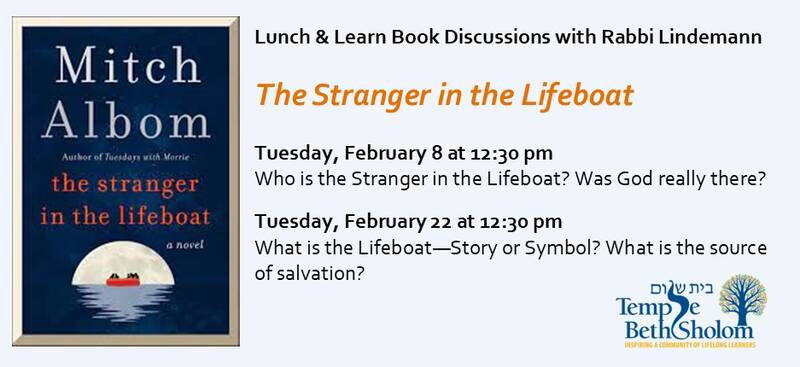 		                                </a>
		                                		                                
		                                		                            	                            	
		                            <span class="slider_description">Lunch & Learn Book Discussions with Rabbi Lindemann on February 8 and February 22</span>
		                            		                            		                            <a href="https://www.tbsonline.org/event/lunch--learn-with-rabbi-lindemann-discussing-mitch-alboms-book.html" class="slider_link"
		                            	target="_blank">
		                            	Click here for complete details...		                            </a>
		                            		                            