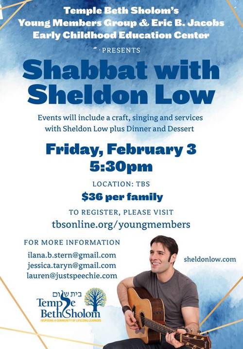 Banner Image for Young Members Group Shabbat with Sheldon Low